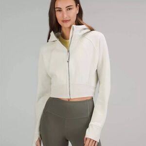 Lululemon full zip cropped hoodie